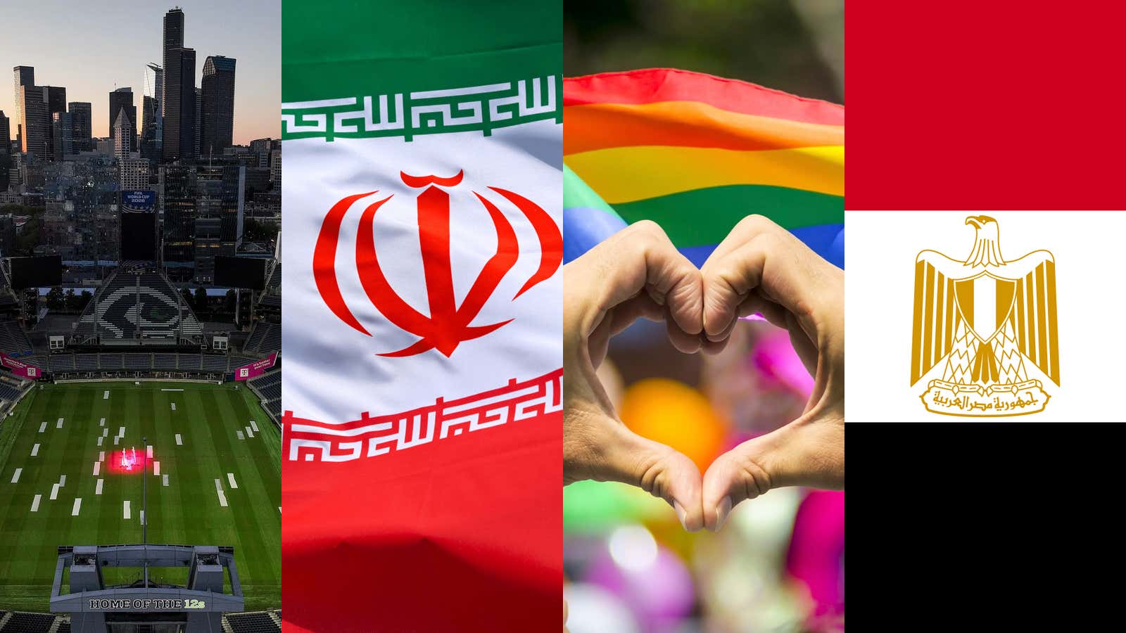 Happy Pride Match – Egypt & Iran, Two Countries Who Criminalize Same-Sex Relations, Face-Off Tonight in World Cup's "Pride Match" in Seattle