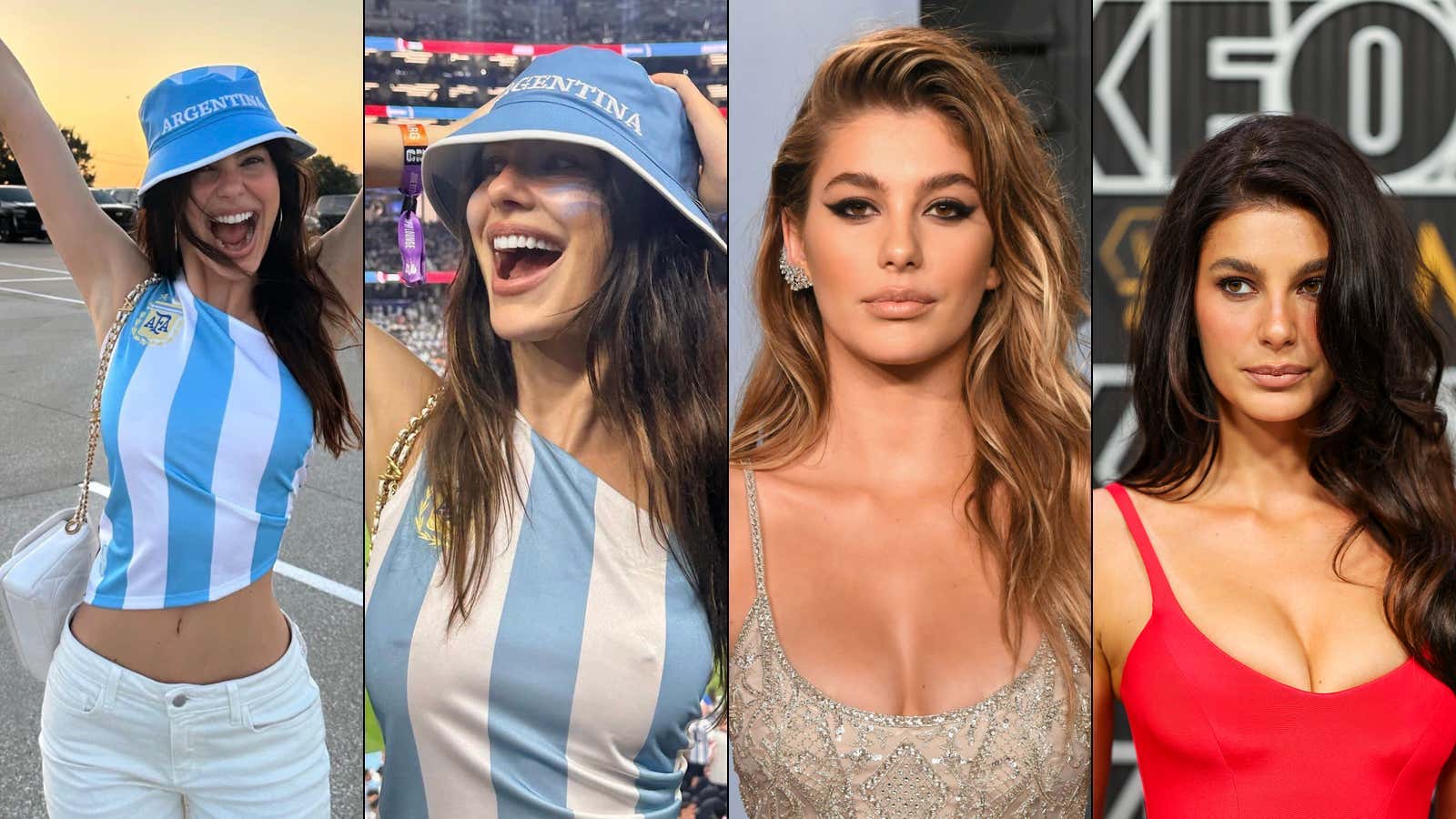 Camila Marrone Wore Her Lucky White Pants For Argentina's World Cup Win And It's About Time She Gets Recognized As One Of The Greatest SPORTS Fans Of Our Generation