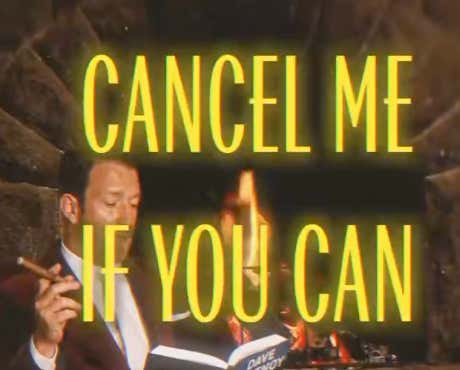 I Hope The Audio Version Of Dave's Book Includes The Outtakes Of Him Trying And Failing To Read His Own Words