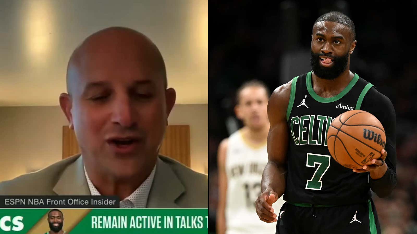 Bobby Marks And ESPN Are At It Again, This Time Going On TV And Straight Up Lying To Create A Narrative That Jaylen Brown Is A Negative Player