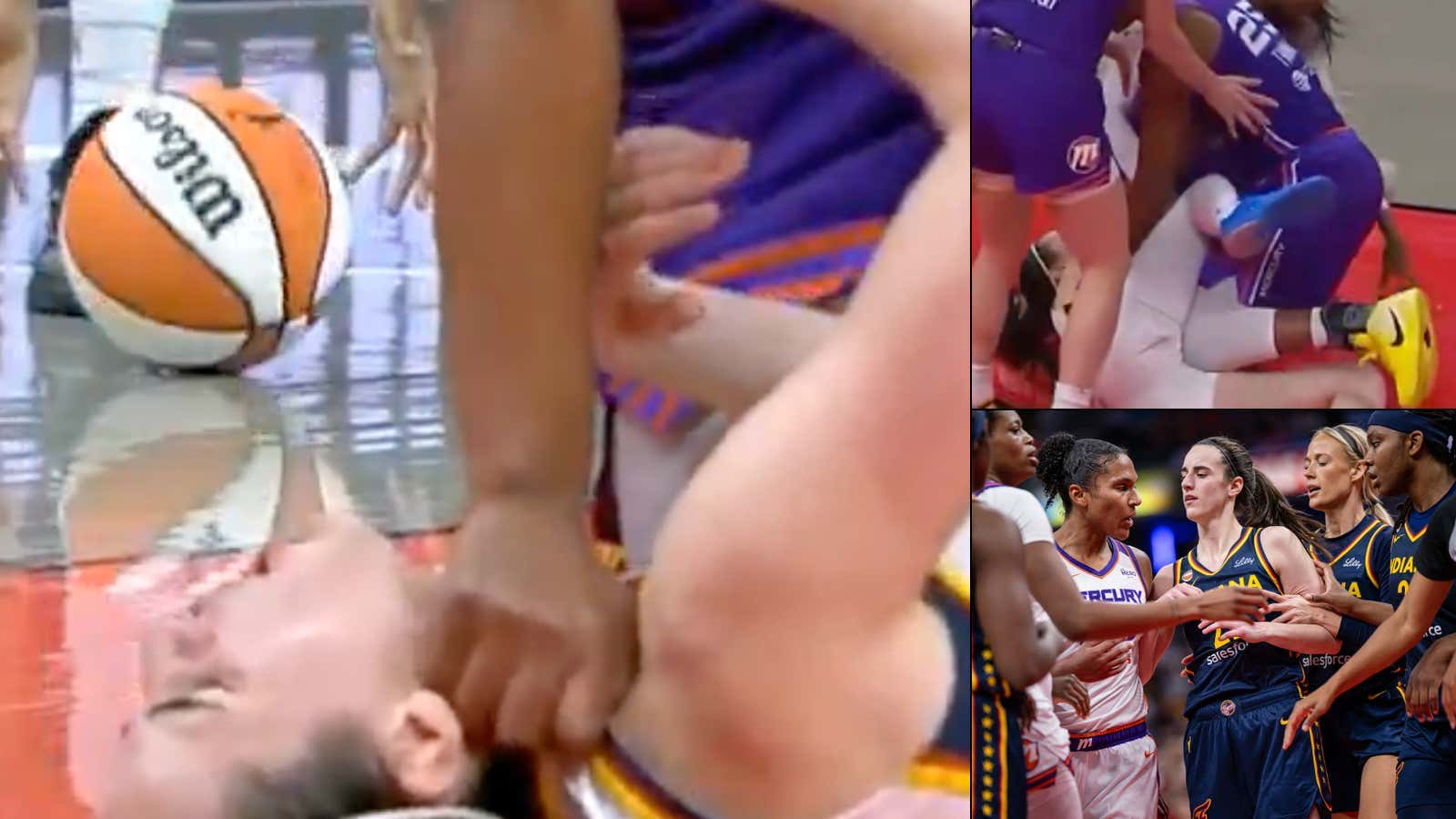 Caitlin Clark's Choke Artist Alyssa Thomas Is Getting Treated Like A Heroic Victim By WNBA Players & Pundits While The WNBPA Union Declined To Comment On Whether Fists Into Throats Are Punishable Or Not. Sick League!