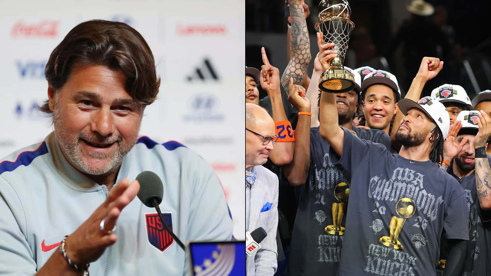 The Smartest Thing Mauricio Pochetting Has Ever Done Is Adopt The New York Knicks Mindset And Strategy Before Today's Knockout Round Game