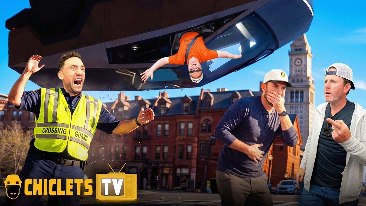 The Chiclets Crew Goes On A Tour Of Boston And Stop By Where It all Started On RA's Couch