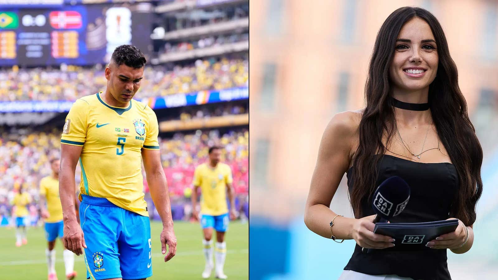 Tough Day: Casemiro Had To Apologize To All Of Brazil For 'Disappointing The Country', While Giusy Meloni Flew All The Way To NYC Just To See Them Lose