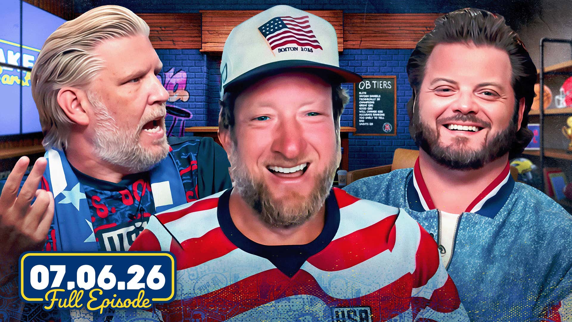 USA vs Belgium Tonight, Flo Balogun Decision, Swift-Kelce Wedding | Wake Up Barstool Full Episode