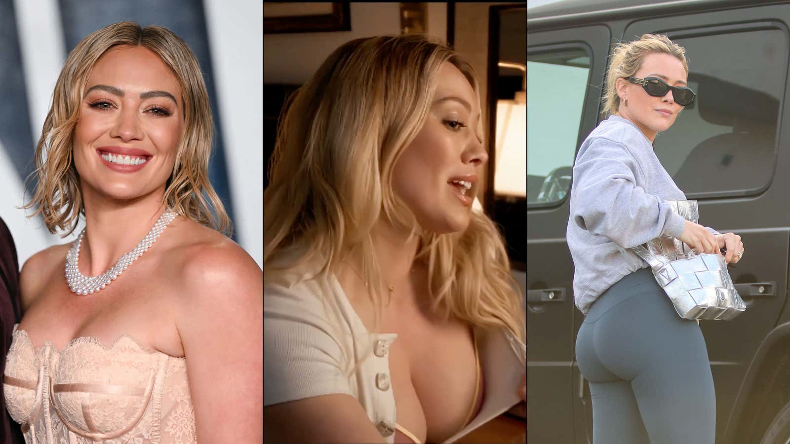 LEGEND: Billboards Of Hilary Duff Soaking Herself In The Shower Have Sprung Up Around NYC And It's Some Of The Greatest Marketing In Human History