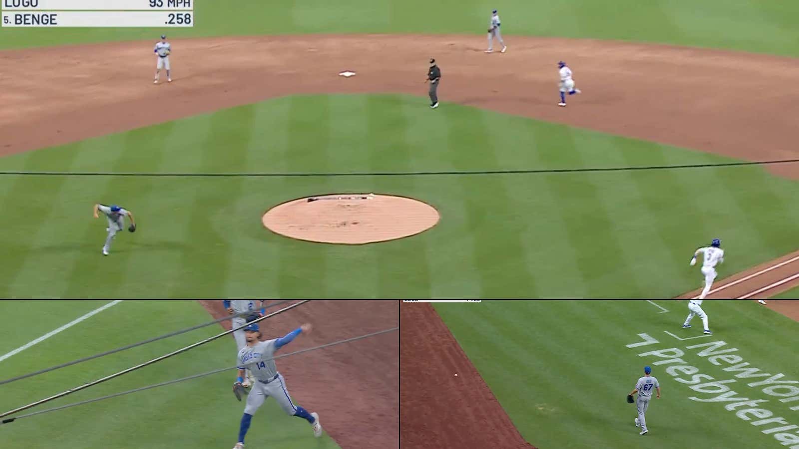 The Royals Gave Up A Three Error Little League Homer That Included One Of The Worst Throws You'll Ever See On a Baseball Diamond From Jac Caglianone