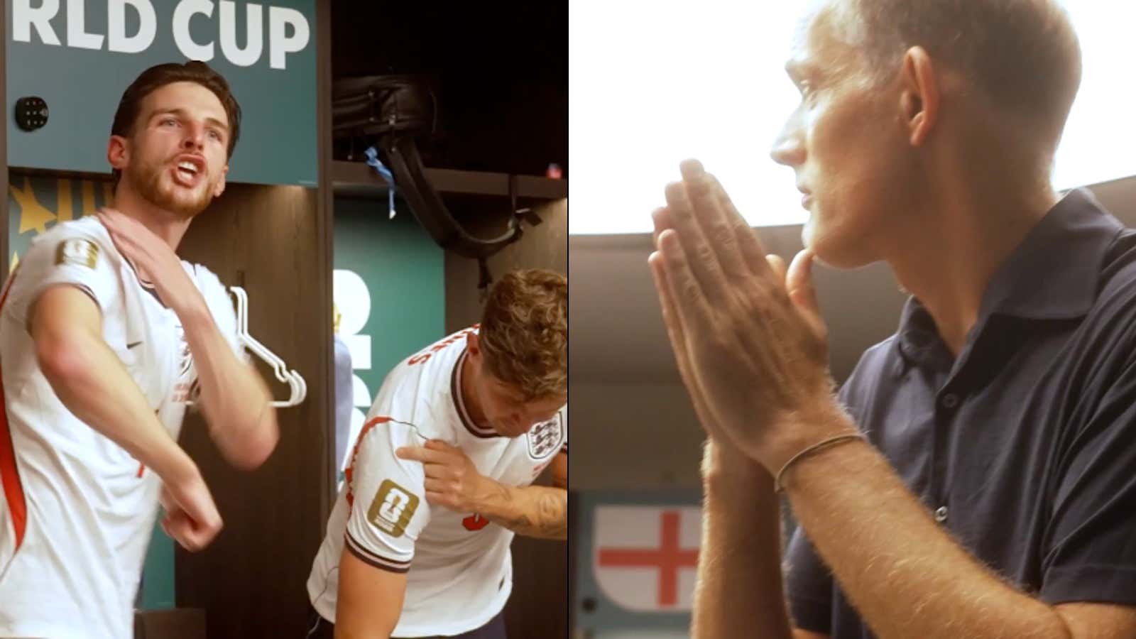 Can't Stop Watching England Manager Thomas Tuchel Go Into Panic Mode As John Stones Faked An Injury Celebrating In The Locker Room