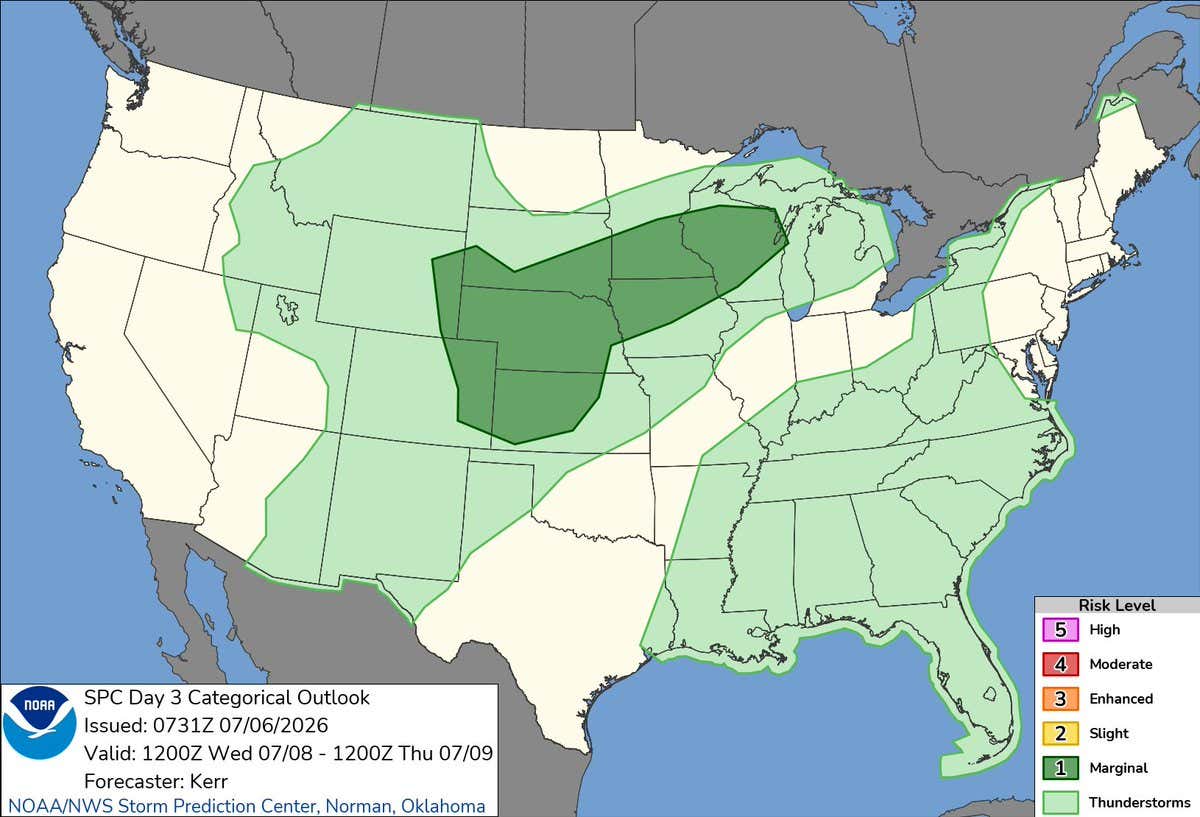 This Storm Could Really Shaft the Midwest on Wednesday