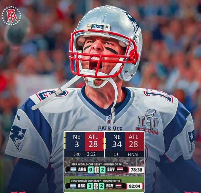 Tom Brady Compared Egypt's Collapse to the 28-3 Game