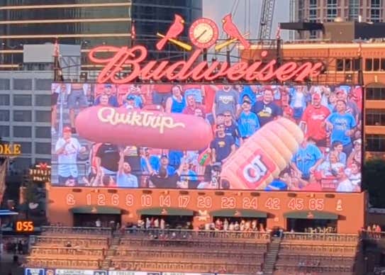 The Giant Inflatable Hot Dog Game Is The Latest And Greatest In-Game Promotion In All Of Sports