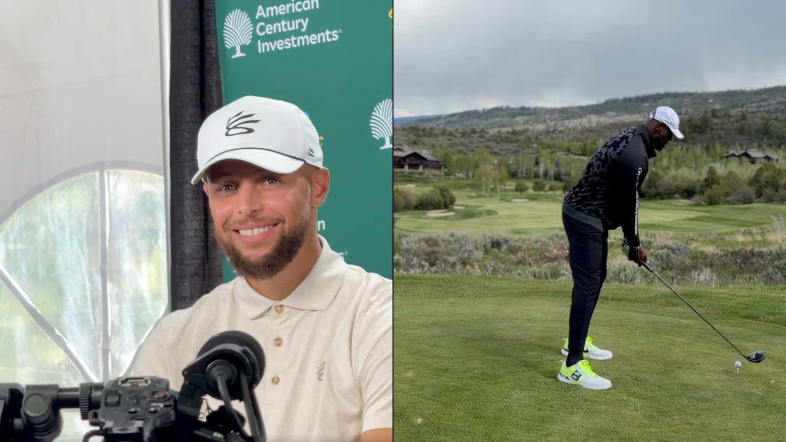 Steph Curry Was Asked What His Pitch To LeBron James Would Be, And He Knew Exactly How To Entice Him - "There's Good Golf In The Bay"
