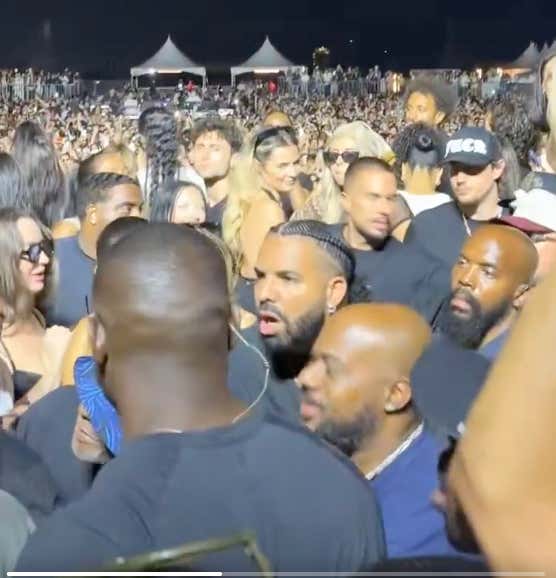 This Video Of Drake Ready To Throw Hands To Someone He Thought Was Pressing His Friend Even Though They Were Just Hugging Is Unreal