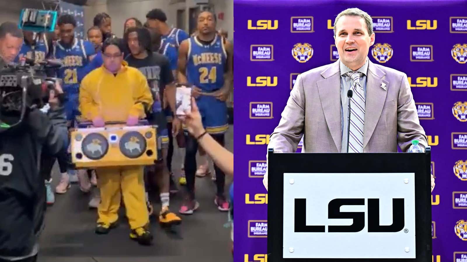 ONE. MORE. YEAR. – Amir "Aura" Khan, The Viral McNeese State Student Manager, Will Be Taking His Talents to LSU