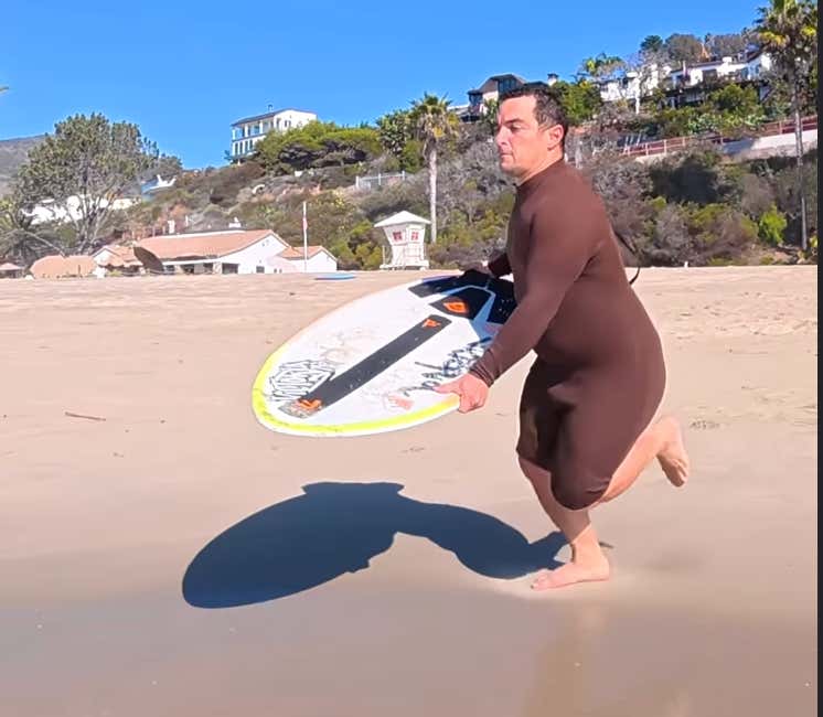 This Dude Rocks: I Can't Stop Watching This Beefy Skimboarder Who Shreds Like An Animal