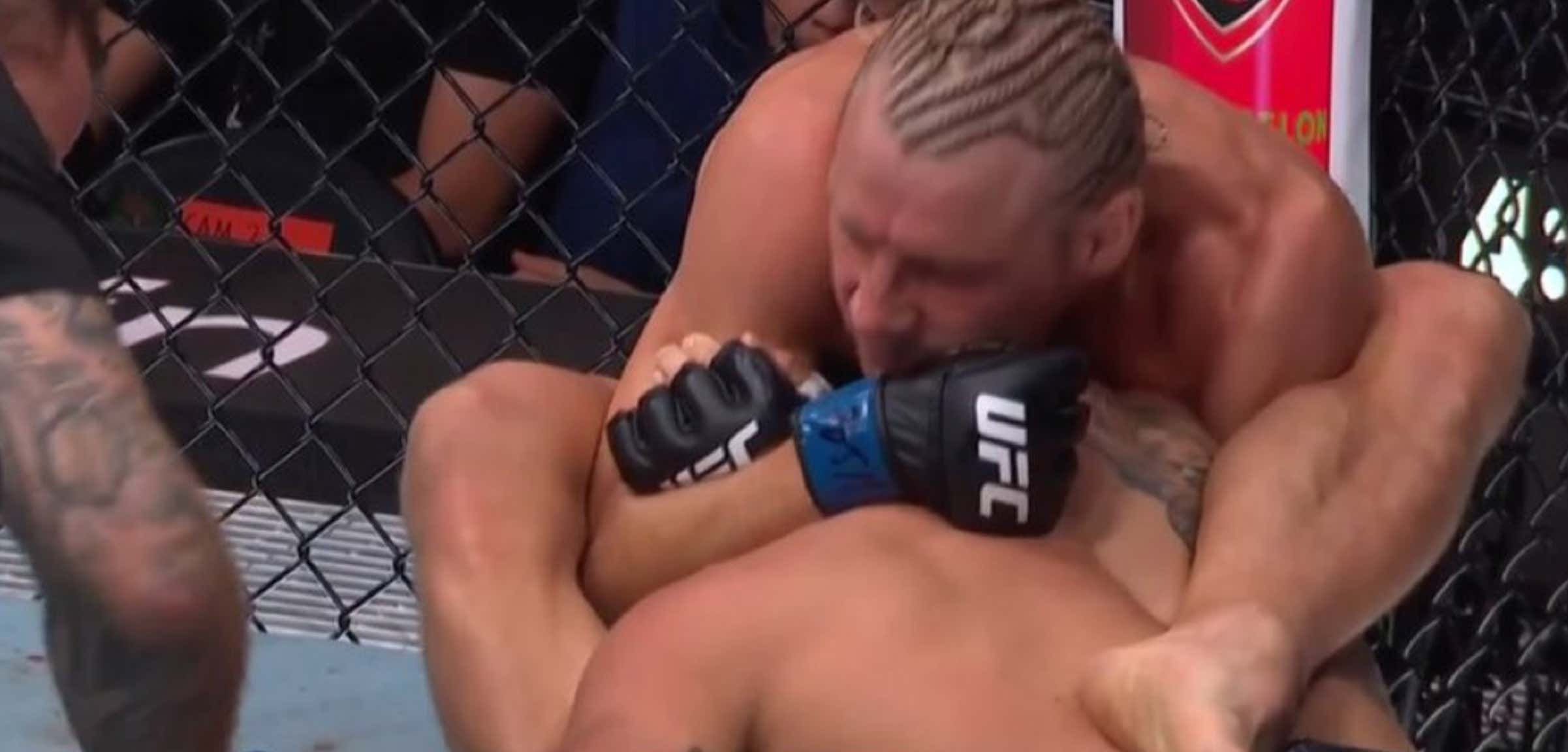 PADDY THE BADDY CHOKES OUT BENOIT SAINT-DENIS IN 40 SECONDS!!!