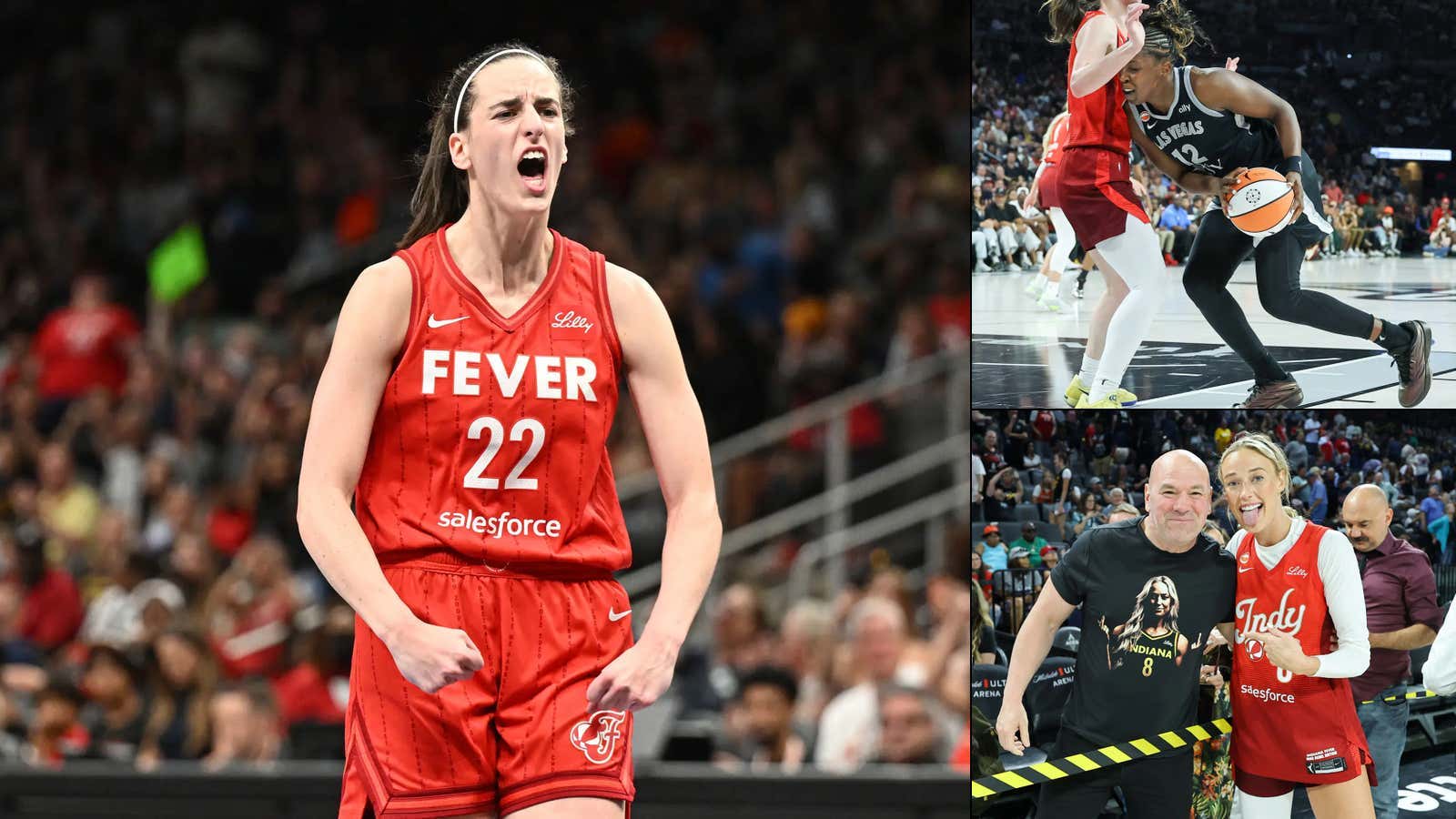 Caitlin Clark Set Another WNBA Record Last Night While Sophie Cunningham Followed Up Her UFC Ring Girl Debut By Going 6/7 From Deep