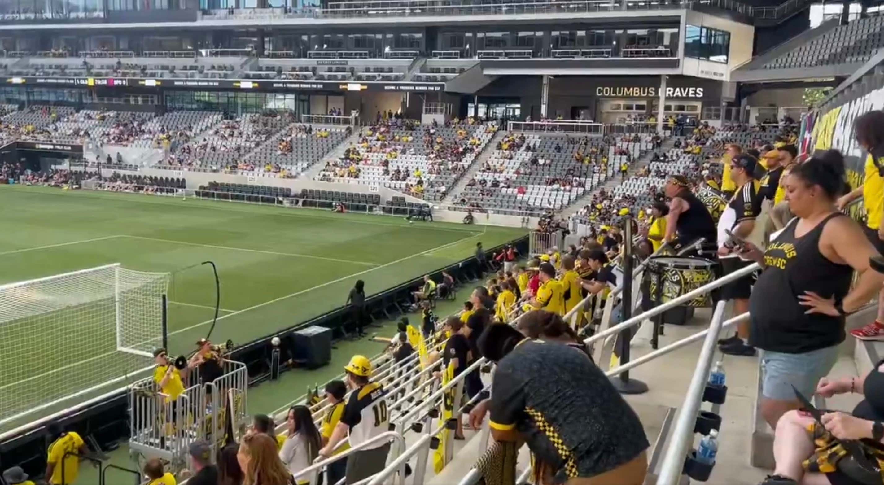 Now That USA Is OUT Of The World Cup, Let's Check In On How Growing The Beautiful Game In America Is Going (Columbus Crew Fans Stole Norway's Row And People Hate It)