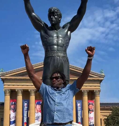 Michael Irvin Has Joined The Ever Growing List Of Bozos Who Have Cursed Their Team At The Rocky Statue