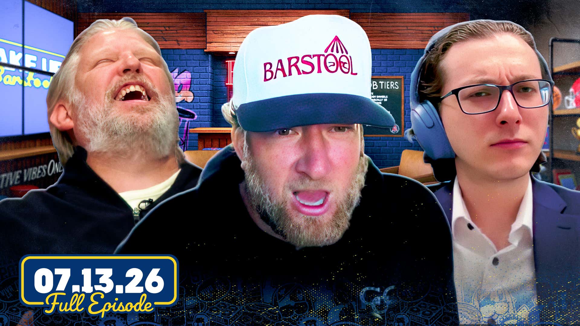 McGregor Injured at UFC 329, Mbappé vs. Messi & MLB All Star Week | Wake Up Barstool Full Episode