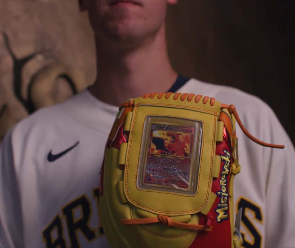 Jacob Misiorowski Better Never Throw Under 100 MPH Again If He's Going To Have A Charizard Card In His Glove