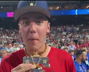 Fair or Foul? Was It Okay For Brewer Jacob Misiorowski To Be Rooting Hard for Phillie Kyle Schwarber In The Home Run Derby Finals?