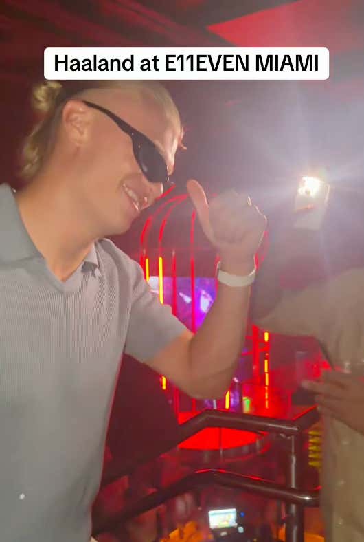 Erling Haaland Sulked Norway's Exit In The Only Way You Should Know How — By Partying At The Miami Ultraclub E11EVEN