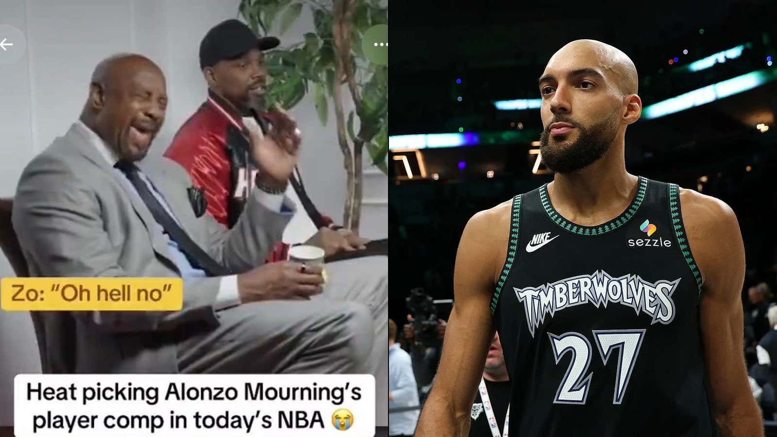 "Oh Hell No!" - Alonzo Mourning Was Absolutely Disgusted When His 2006 Heat Teammates Compared His Game To Rudy Gobert