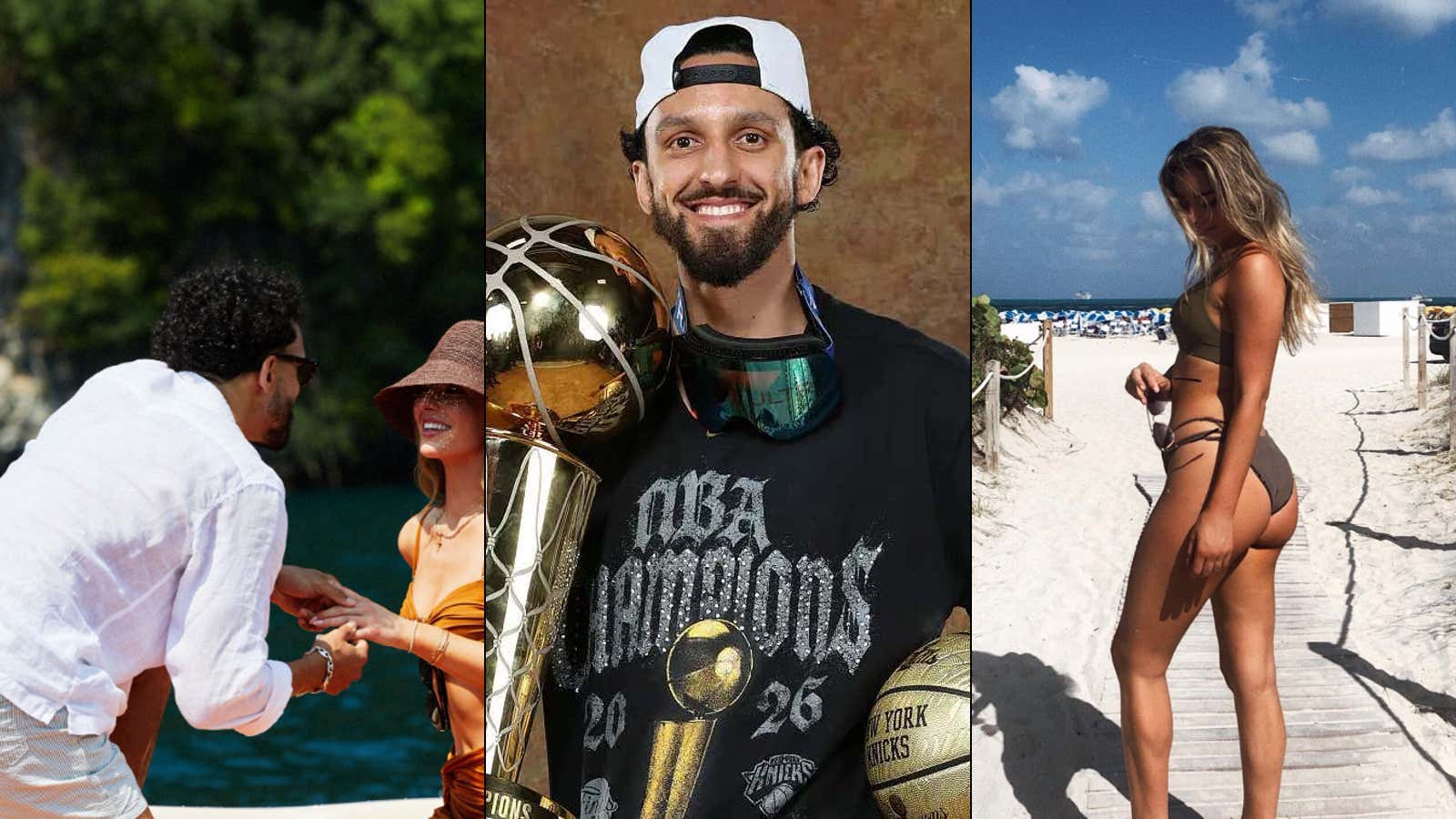 Knicks NBA Champion, New Contract, And Now Engaged To His Beautiful Fiancée - Landry Shamet's Life Heater Continues To Roll On