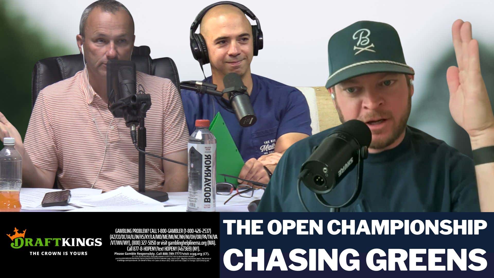 Reunited! After A Year-Long Absence Riggs Returns To Chasing Greens To Join Kirk In Breaking Down The 2026 Open Championship