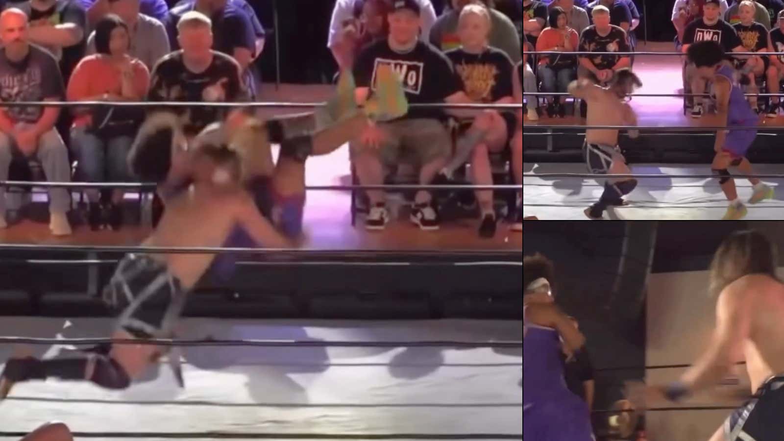 It's Still Real To Me, Damnit - This Cross Over, Ankle-Breaker Into A Cutter Is Now The Most Electrifying Move In All Of Sports Entertainment