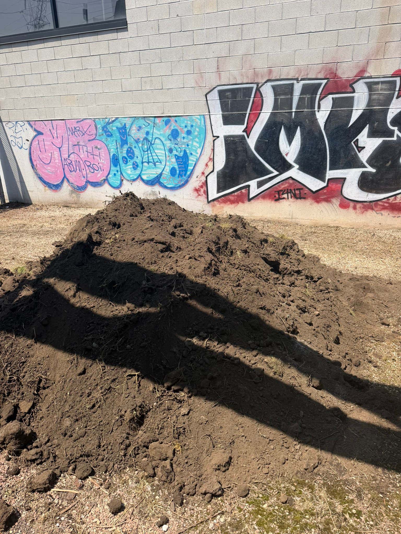 The Chicago Office Back Yard Update - Imagine Talking Shit To Somebody Online About "The Quality Of Their Dirt?"