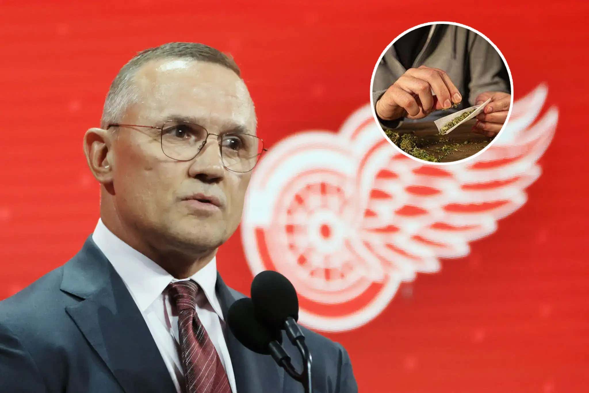Detroit Sports Radio Caller Is Convinced Steve Yzerman Was Fired For Enjoying Too Much Of The Devil's Lettuce