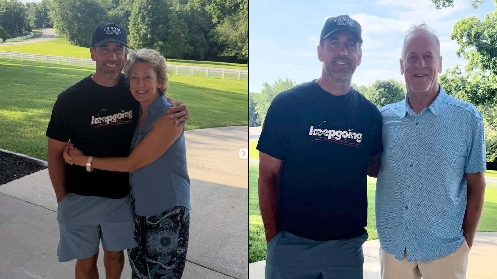 You Are Not Hallucinating, Aaron Rodgers Has Reunited With His Family