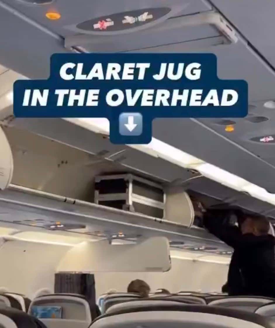 Ryan Fox Flying Home With The Claret Jug In The Overhead Bin Is A Hilarious Visual