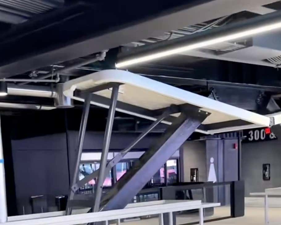 Welcome To Buffalo: The Bills Put A 20-Foot Broken Folding Table Inside Of Their New Stadium And It's Simply Awesome