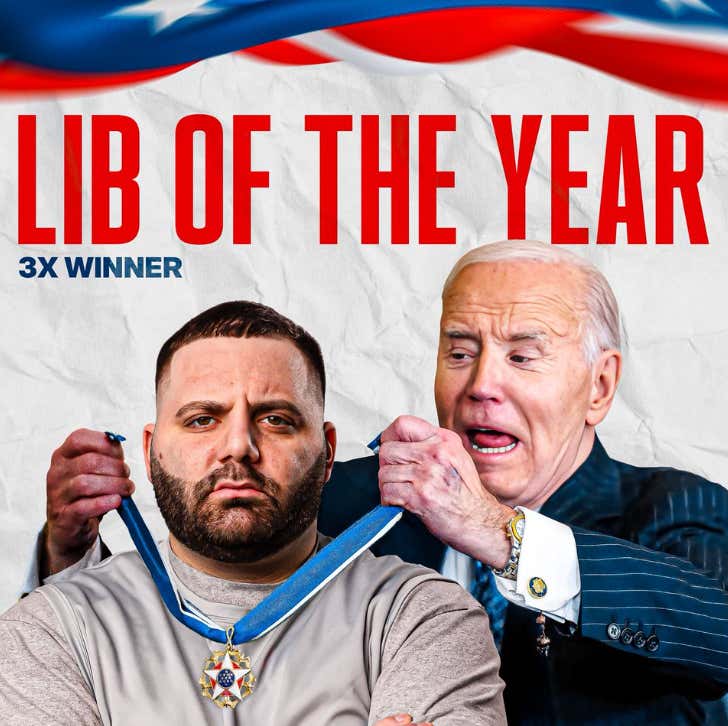 Jersey Jerry Won "Lib Of The Year" and The Twist During The Presentation Will Leave You Speechless