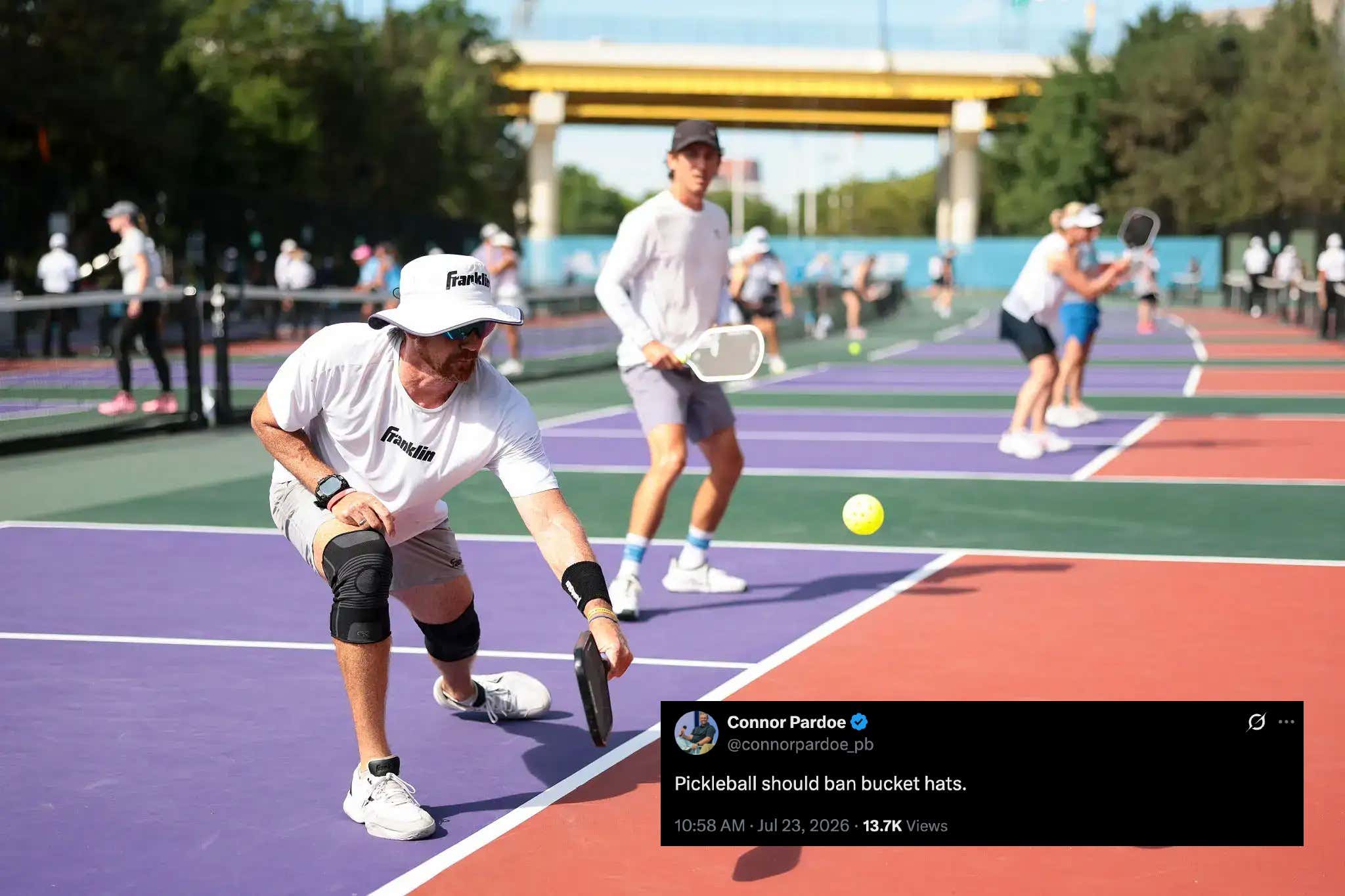 The Sport of Pickleball Is Currently Engulfed In A Civil War Over Bucket Hats