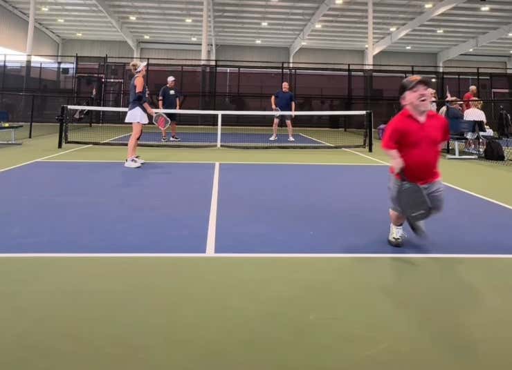 Fair or Foul: Here We Have The Most Ruthless Way To Ever Win A Point In Pickleball