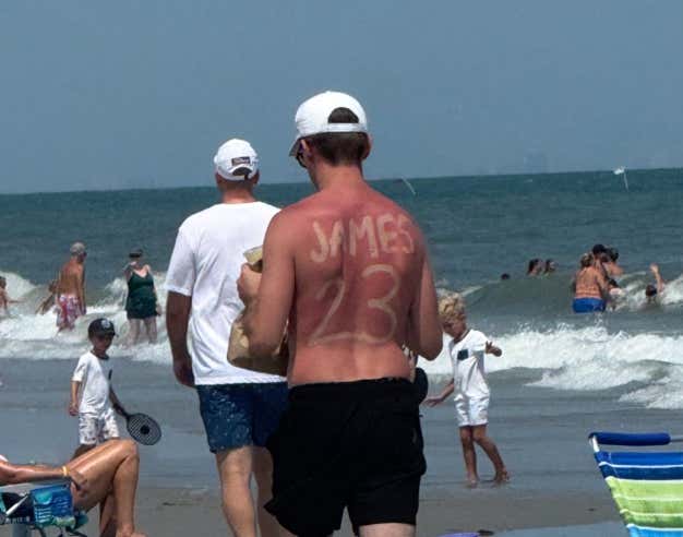 IT JUST MEANS MORE: Philly Fans Are Already Getting LeBron Jerseys Sunburnt Onto Their Backs