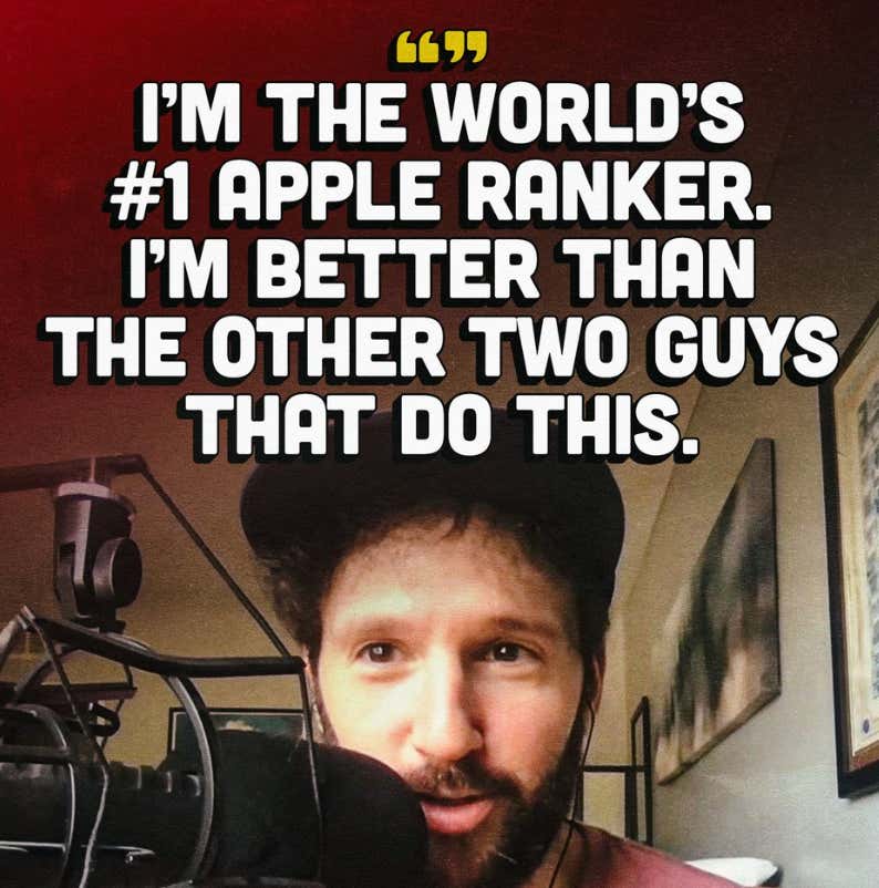 We Are Just A Big Apple Show Now And We Hate Pears