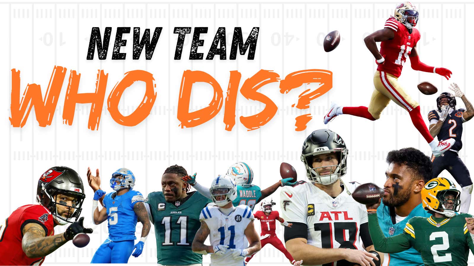 2026 NFL Roster Roulette: Can You Match All 66 Of These Players to Their New Team?
