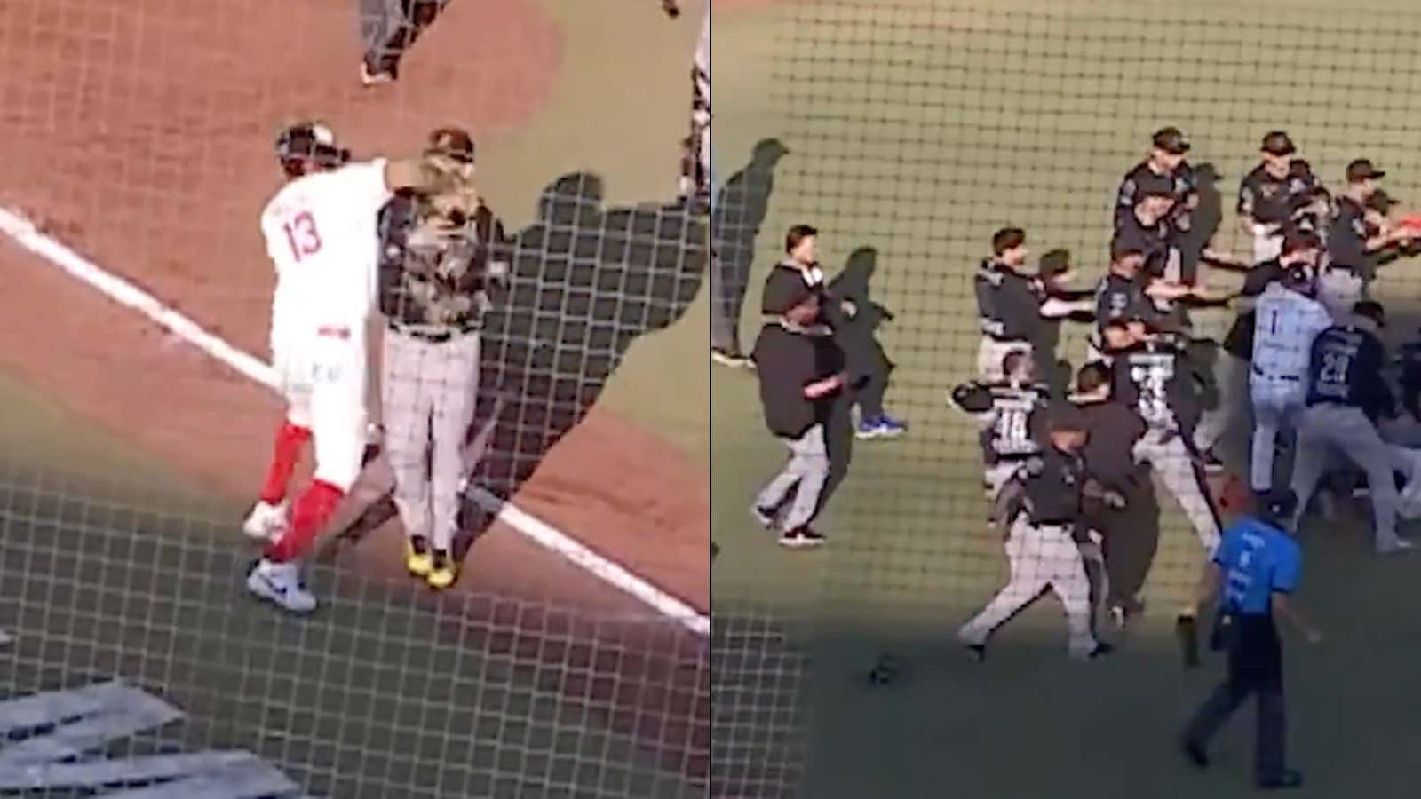 We Had a MASSIVE Brawl in the Mexican Baseball League After a Rundown Ended in a Sucker Punch