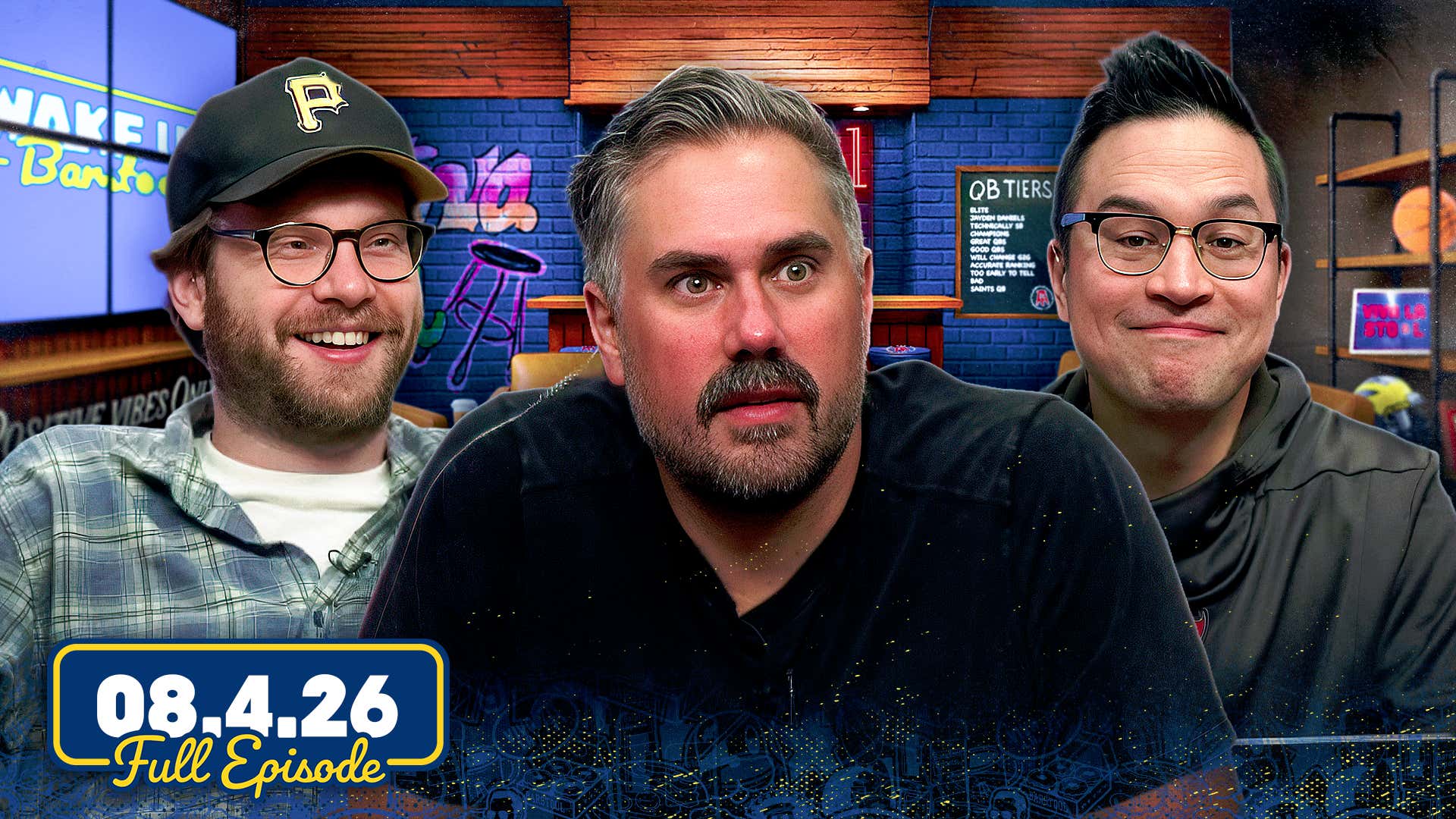 Cubs Land Kevin Gausman & Clay Holmes, NFL QB Tiers & Baker Mayfield | Wake Up Barstool Full Episode