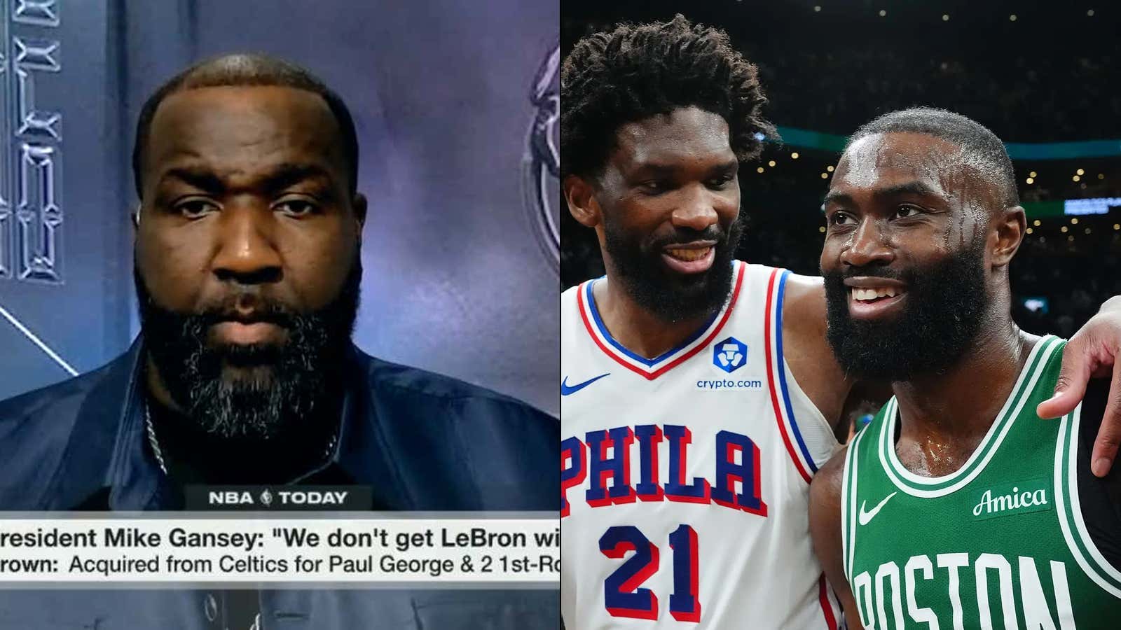 According To Kendrick Perkins, The Sixers Winning The Title Would Be Stain On The Boston Celtics Forever