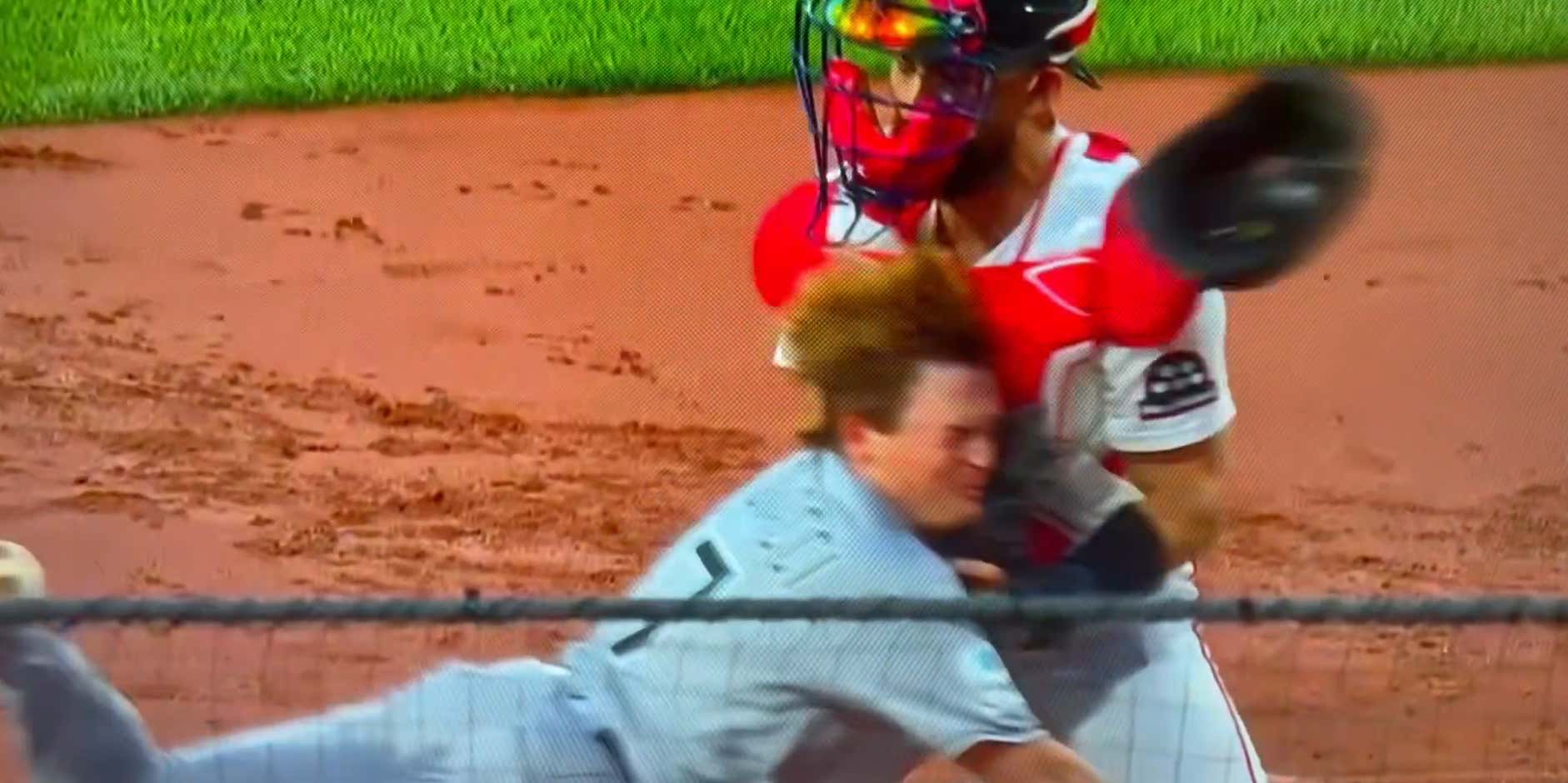 Sam Antonacci Elbowed Wilson Contreras And The Baseball Gods Made Him Pay As The Red Sox Win Yet Again To Make It Seven In A Row