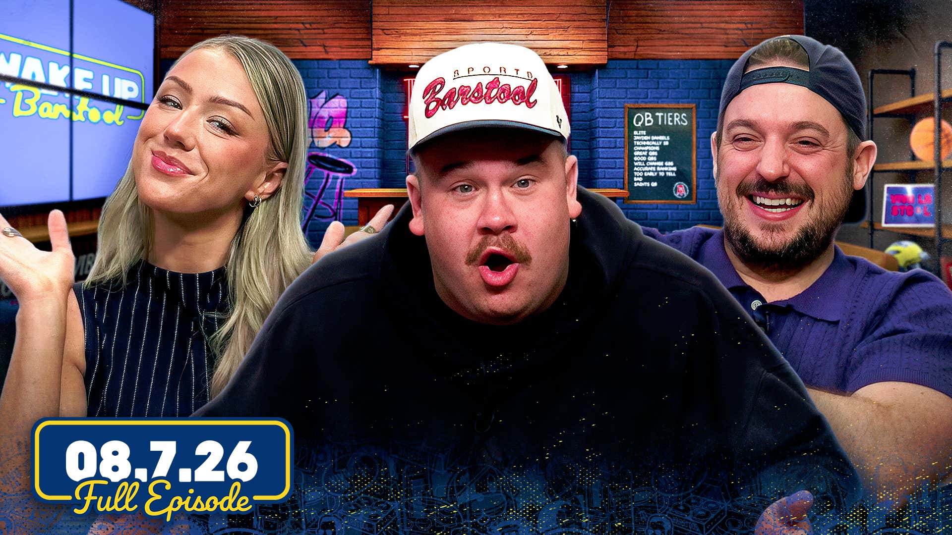 Carson Beck’s Impressive Debut & Biggest CFB Games of 2026 | Wake Up Barstool Full Episode