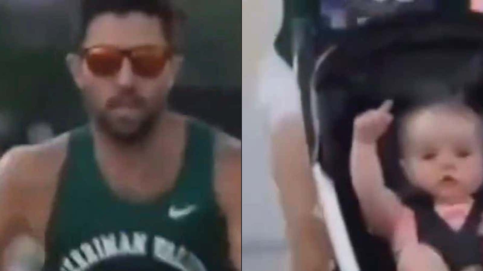 Get A Load Of This Dad Who Just Shattered The World Record For Running A Mile With A Stroller In Just Over 4 Minutes
