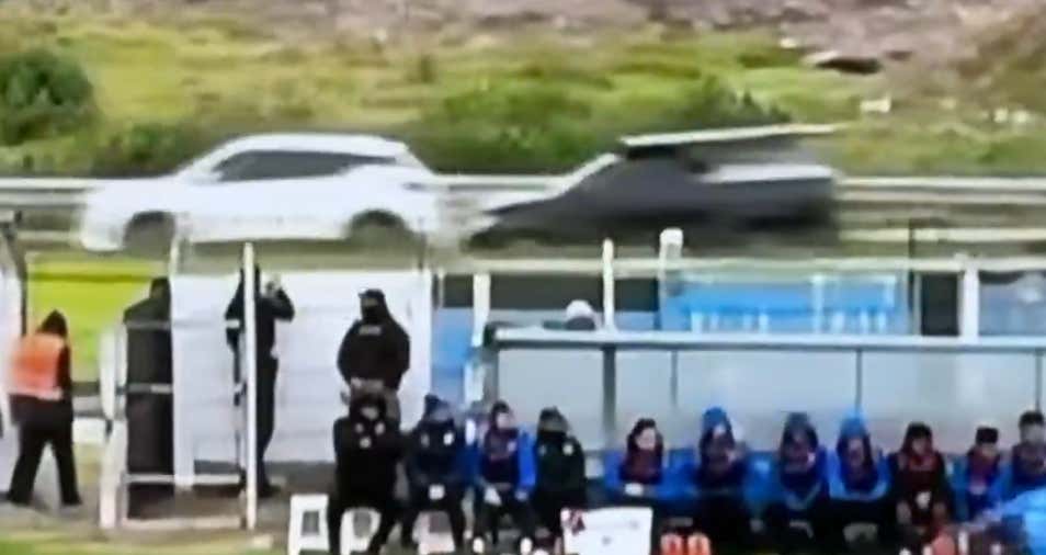 Flopping In Soccer Is Getting Out Of Control After A Play In Uruguayan B League Ends With A Literal Car Accident
