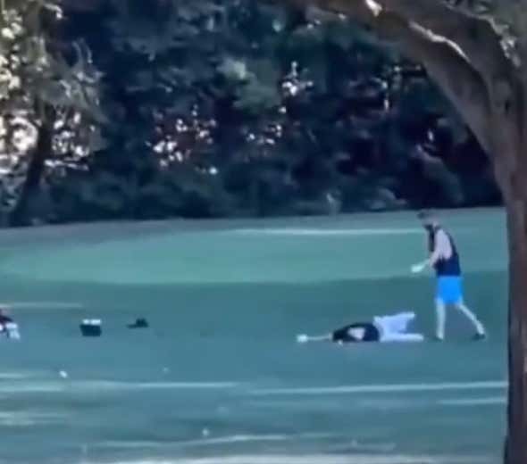 It's Hard To Believe This Fella Who Showed Up To Play A Round Of Golf In A Sleeveless Shirt Ended Up In A Fight